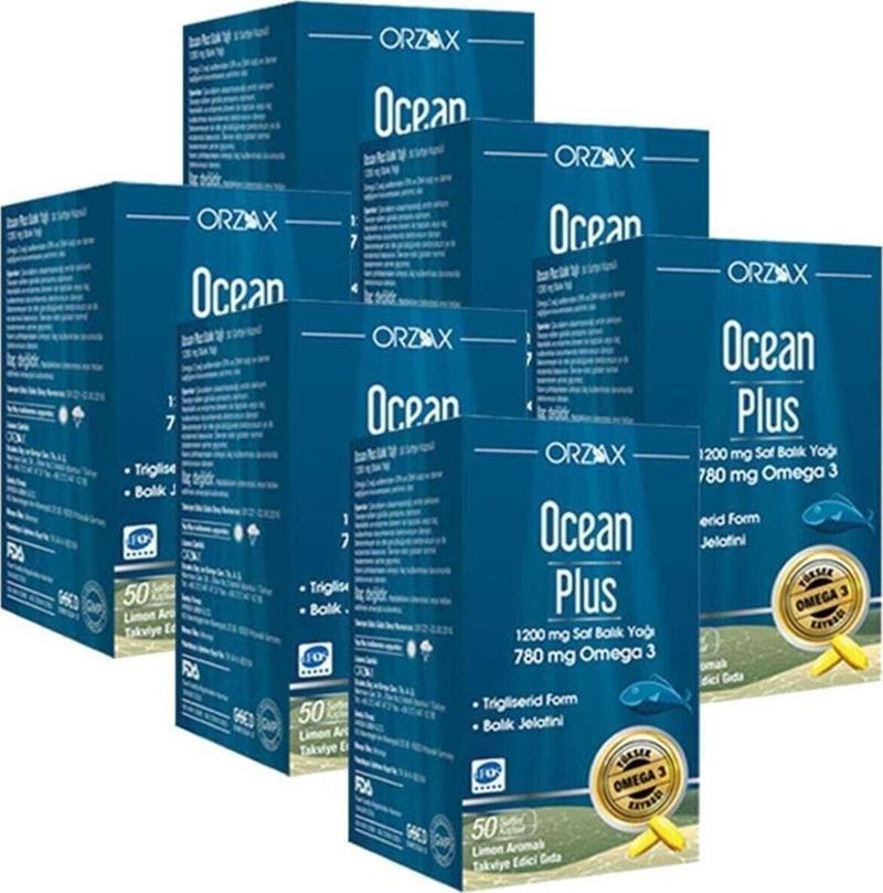 Plus 1200 Mg Omega3 Balık Yağı 50 Kapsül 6 Adet