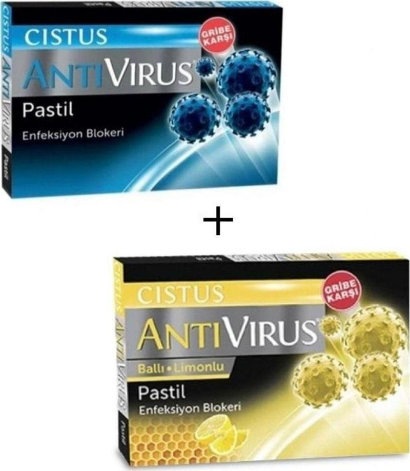 Antivirus Bal Limon Ve Mentollü Boğaz Pastili 10 Pastil Avantaj Paketi