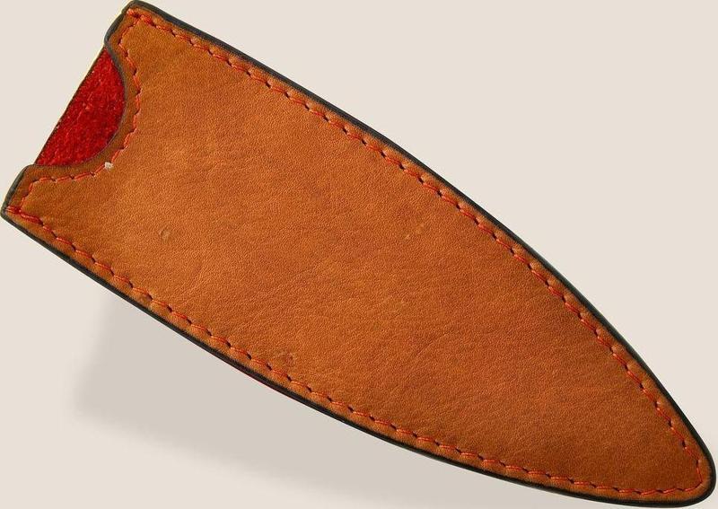 37g Deejo Leather Sheath, Natural