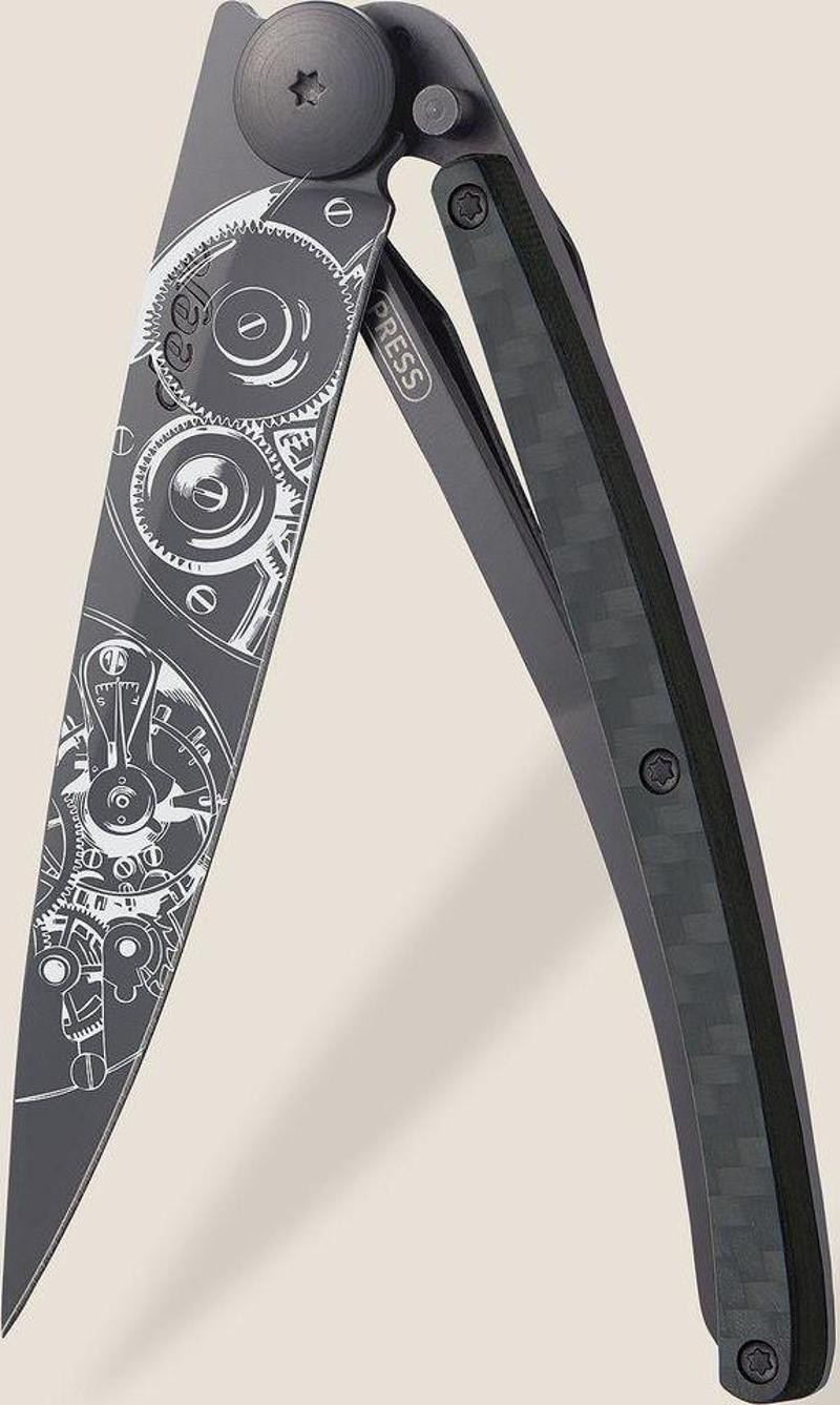 37g, Carbon Fiber / Watch Movement Çakı