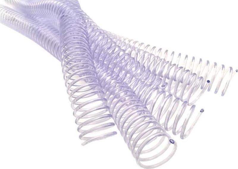 Plastik Helezon Spiral 32 Mm 3:1 Şeffaf 48 Lop (50 Li Paket)