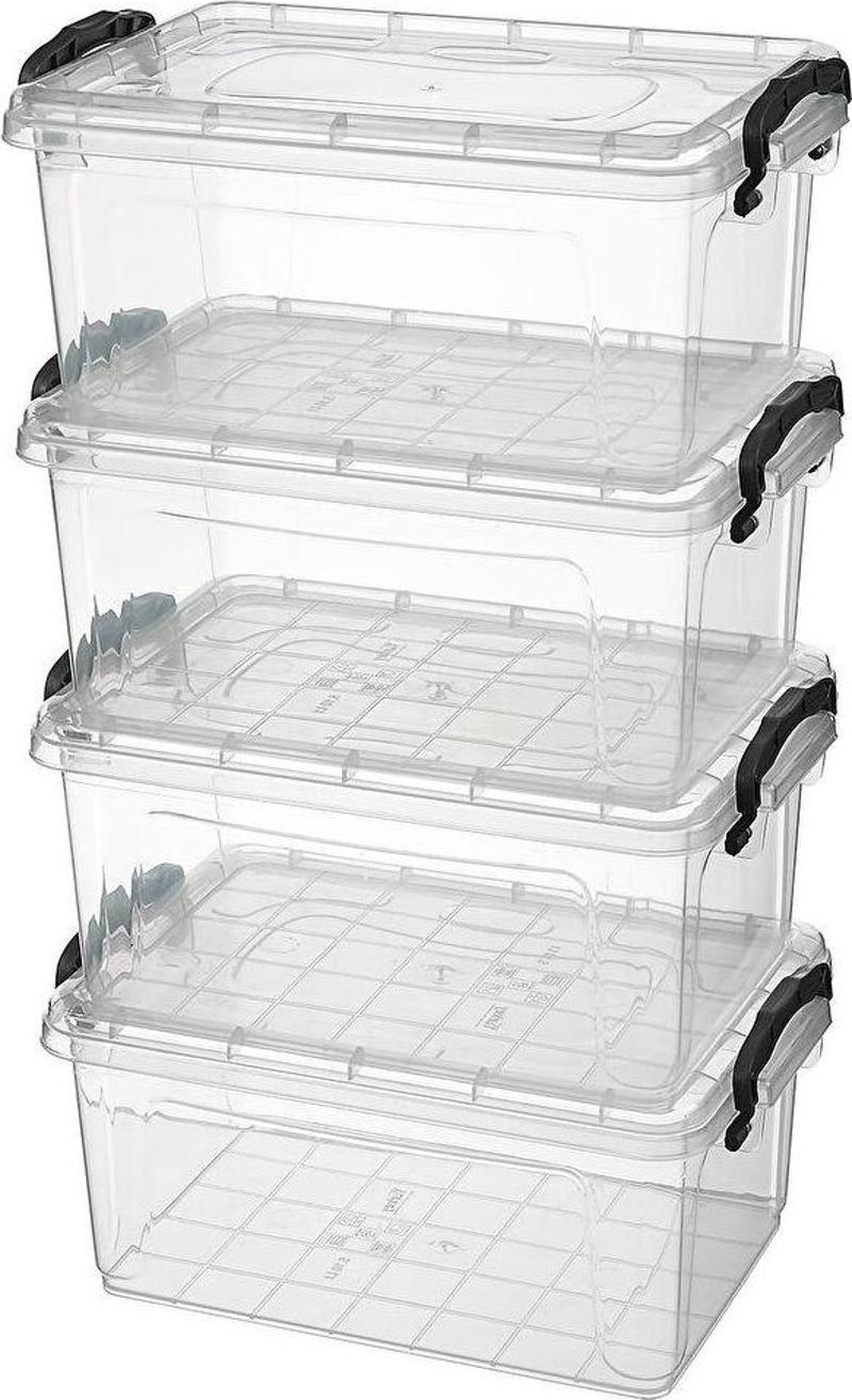 Fit Organizer Saklama Kabı seti 5 LT 4 Parça