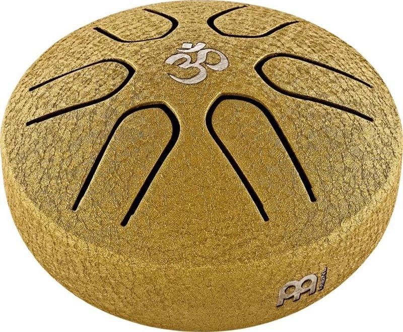 Sonic Energy PSTD3GOM Pocket Steel A-major 3'' Tongue Drum (Gold)