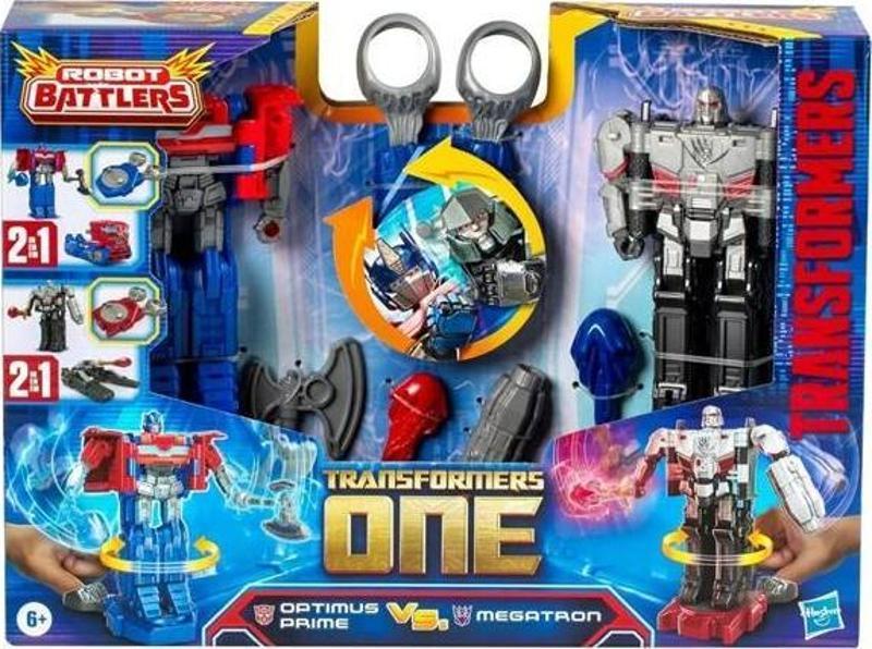 Transformers One Optimus Prime ve Megatron Robot Savaşçıları Figür Seti F9207