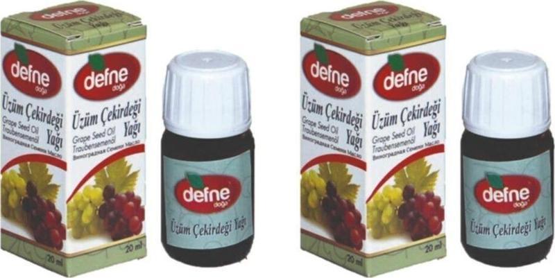 Üzüm Çekirdeği Yağı 20 Ml 2'Li