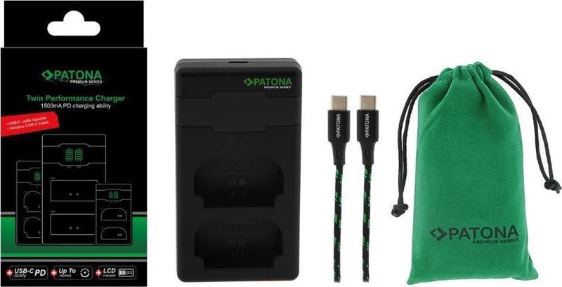 161888 Premium NP-W235 Fujifilm İkili USB-C Şarj Cihazı + PD20W Adaptör