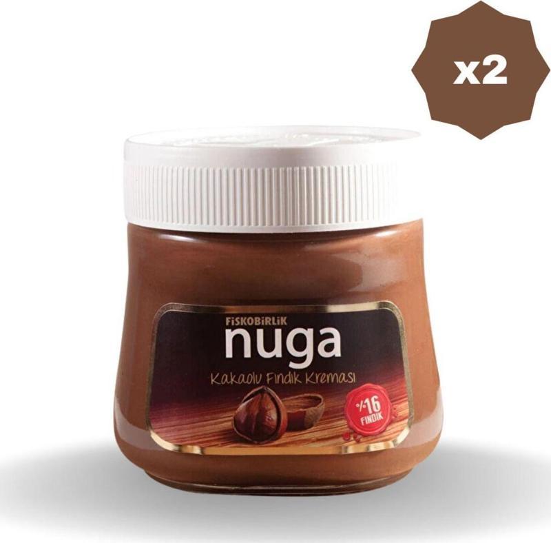 Nuga Kakaolu Fındık Kreması 350 Gr - (2 Adet)