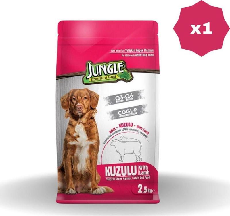 Köpek Maması Kuzulu 2,5 Kg - (1 Adet)