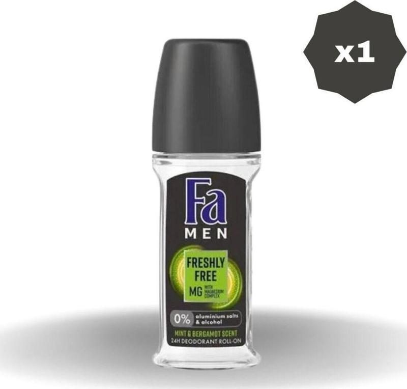 Freshly Free Mınt&Bergamot Roll-On 50Ml - (1 Adet)