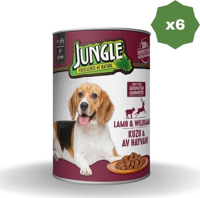 Kuzu Etli Yavru Köpek Maması 400 Gr - (6 Adet)