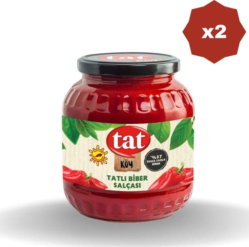 Köy Tatlı Biber Salçası 1625 Gr - (2 Adet)