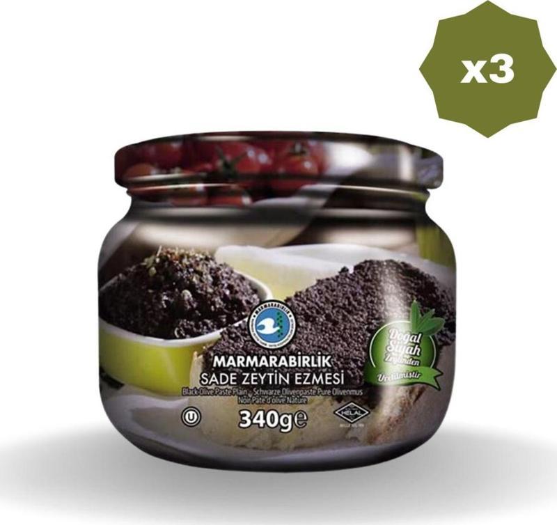 Zeytin Ezmesi 340 Gr - (3 Adet)