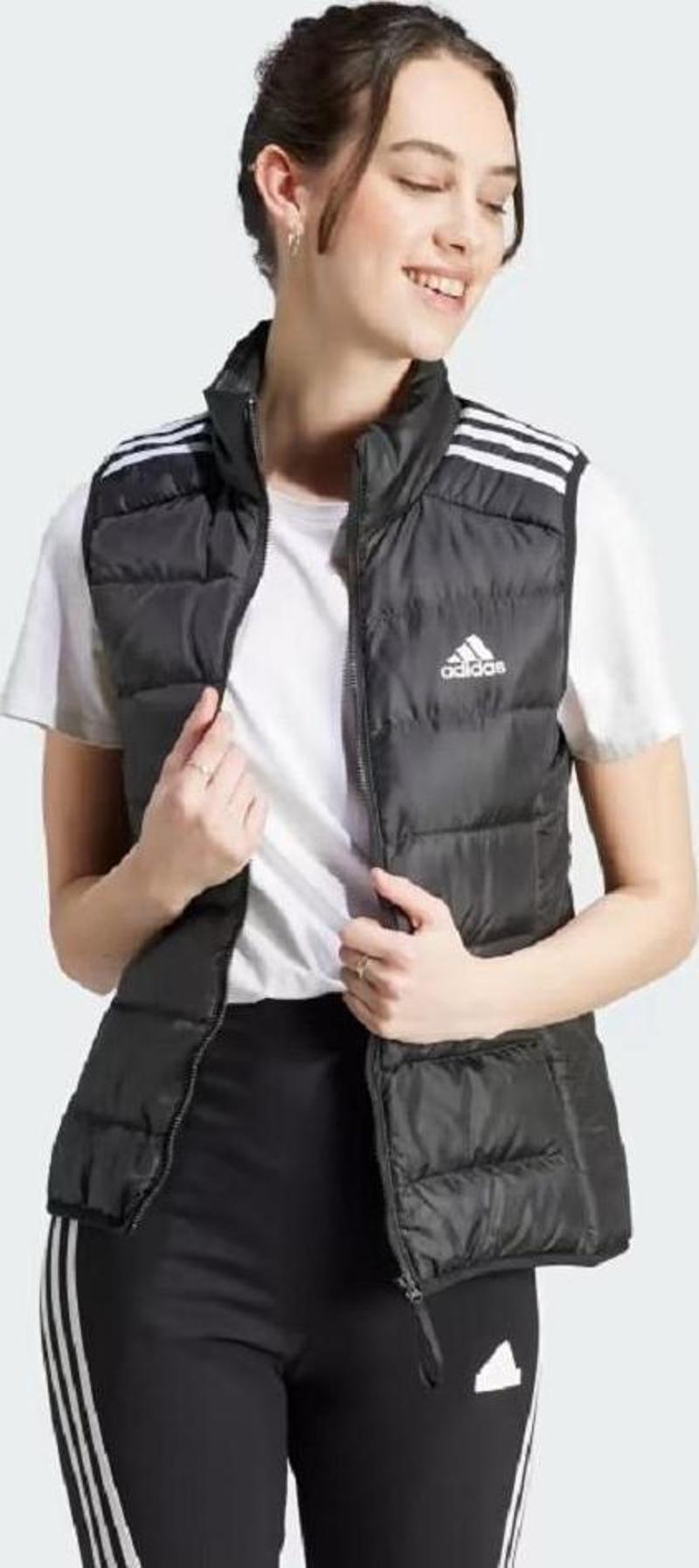 Essentials 3 - Stripes Light Down Kadın Yelek