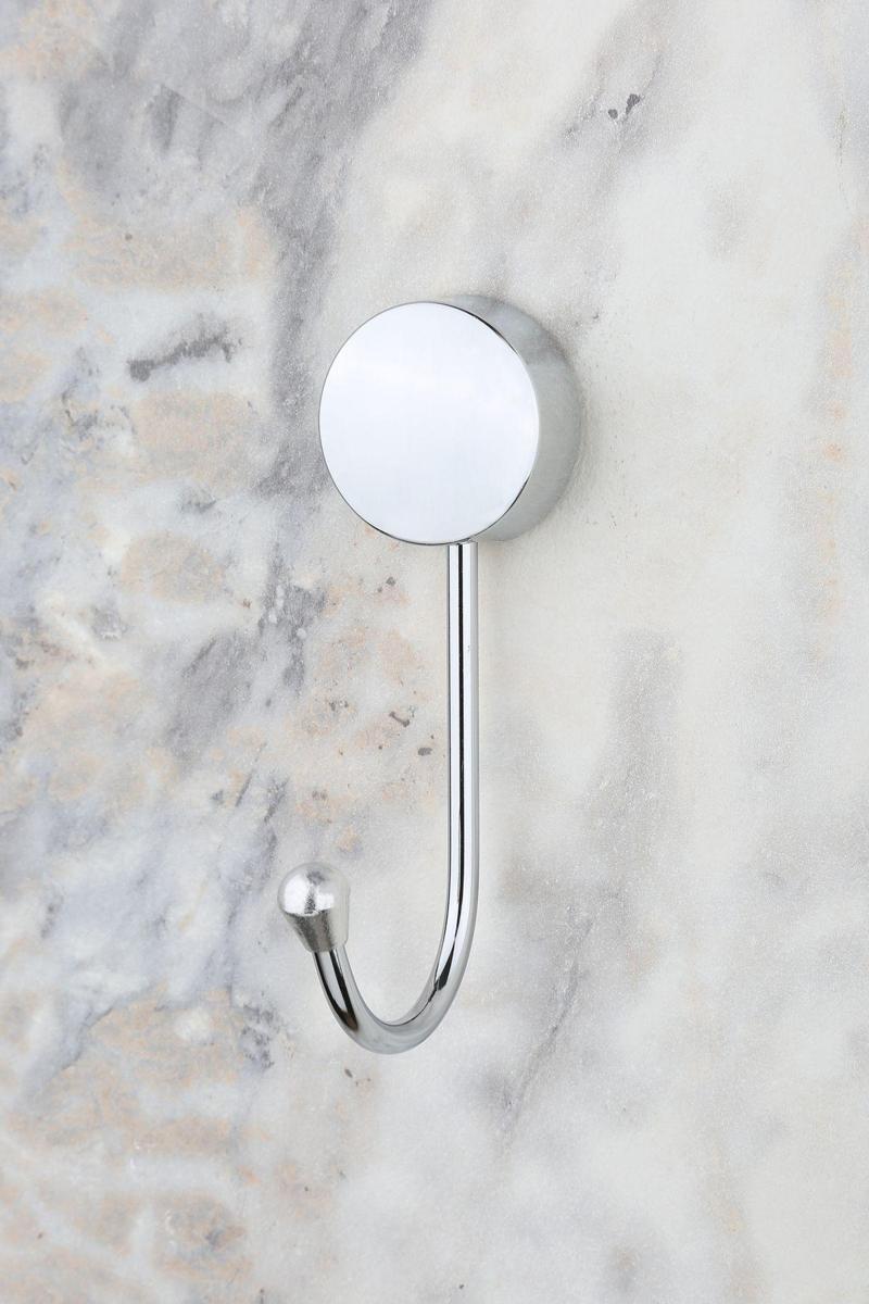 Askılık Banyo Askısı Tekli - Krom