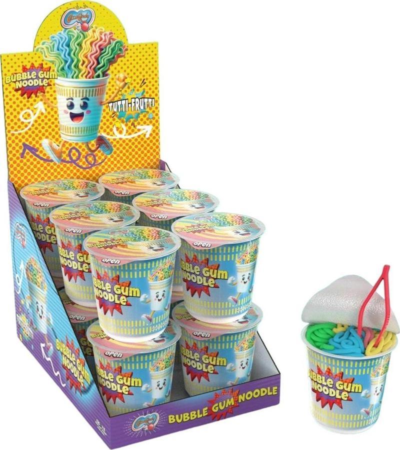 Cocco Candy Bubble Gum Noodle Sakız 63Gr 12 Adet