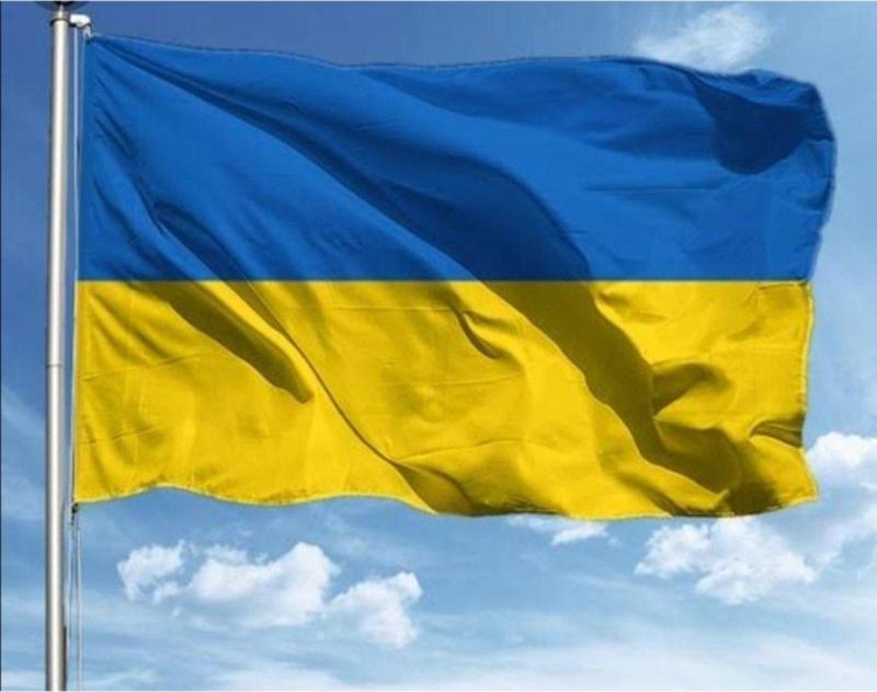 Bayrakal Ukrayna Bayrağı, Ukraine Flag 70 x 105 cm