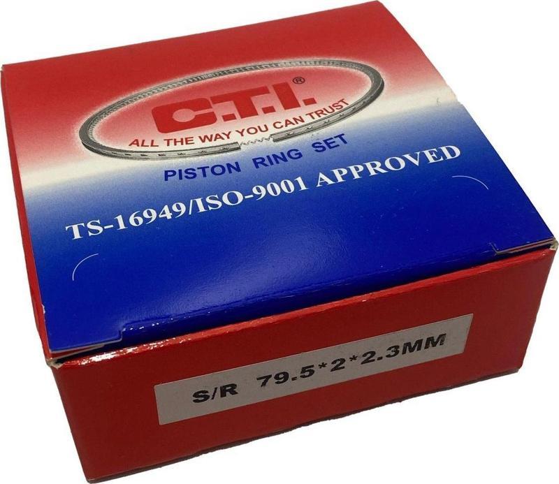 C.T.I. Piston Segman Seti 79,5x2x2,3 mm (1 Paket)