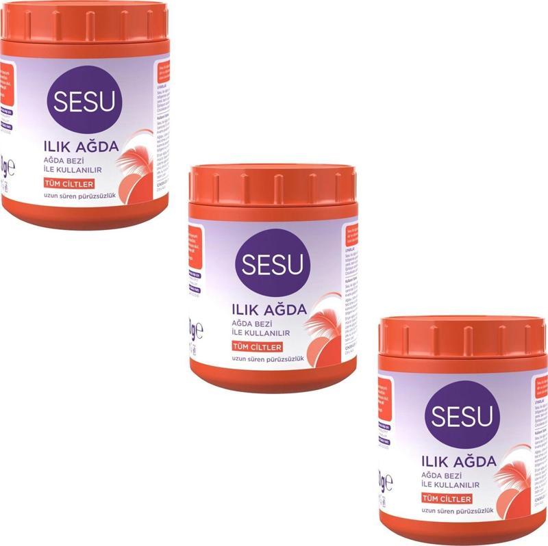 Ilık Ağda Turuncu 250 gr 3 ADET