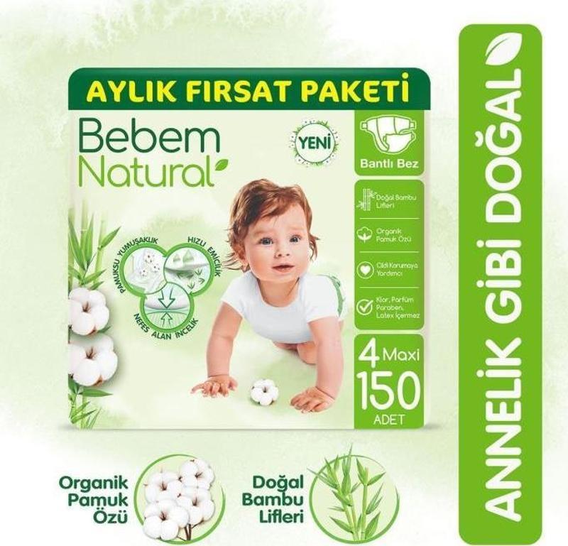 Bebek Bezi 4 Numara 150 Adet