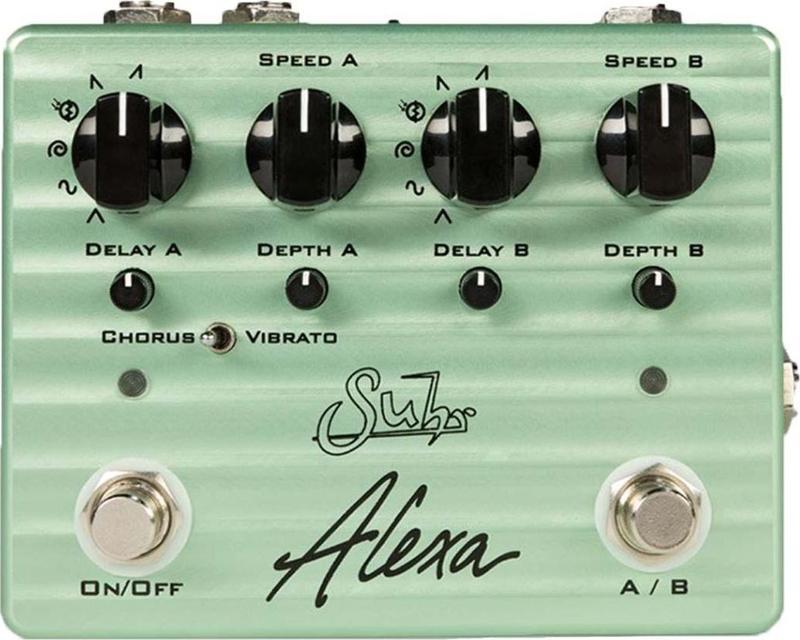 - Alexa Multiwave Dual Channel Analog Chorus/Vibrato Pedal