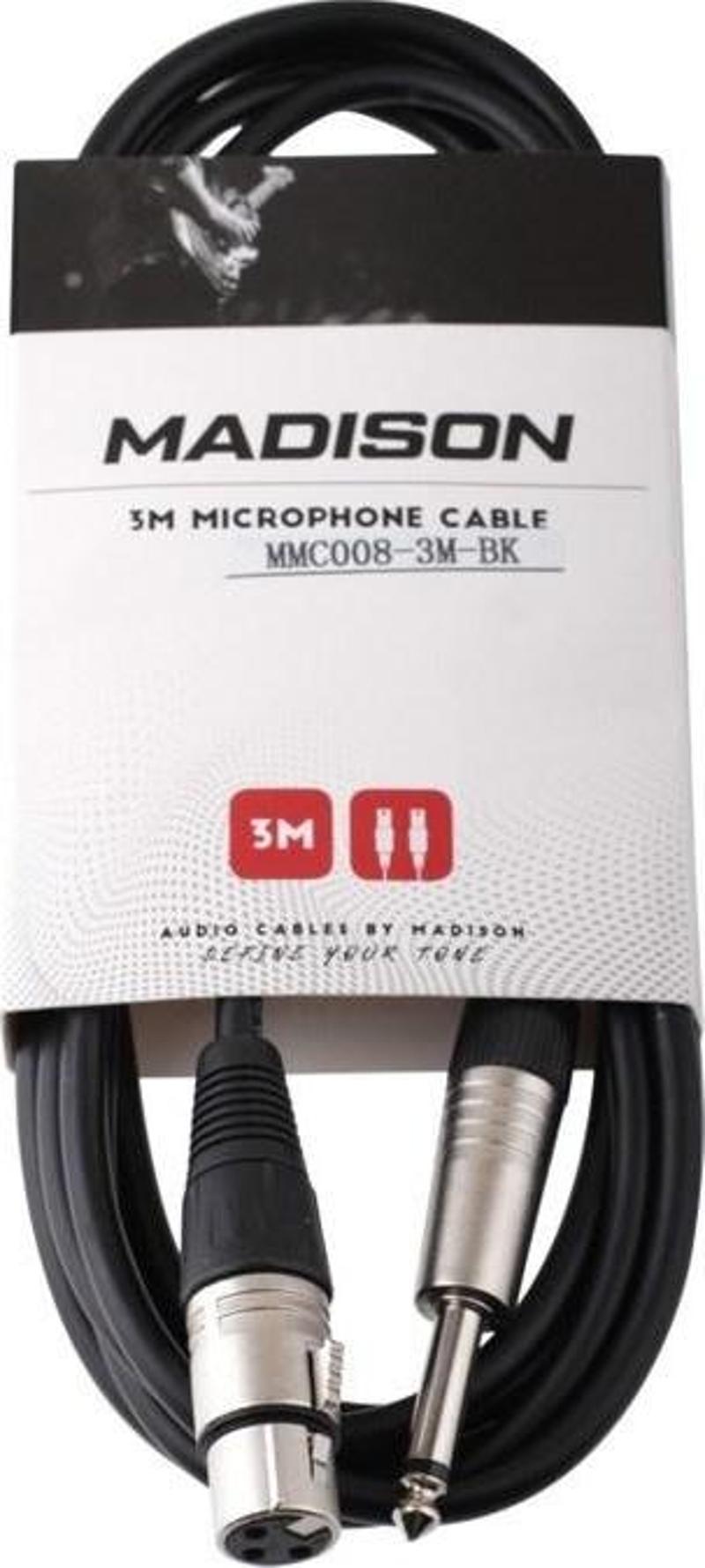 MMC008 TS - XLXR Mikrofon Kablosu (3m)