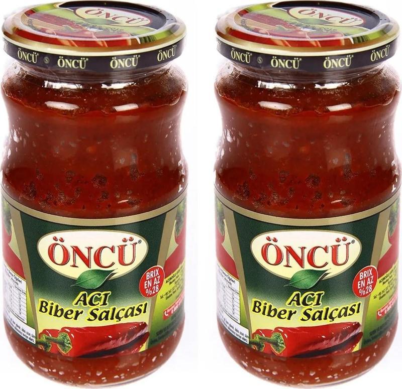 Acı Biber Salçası 360 gr Cam x 2 Adet
