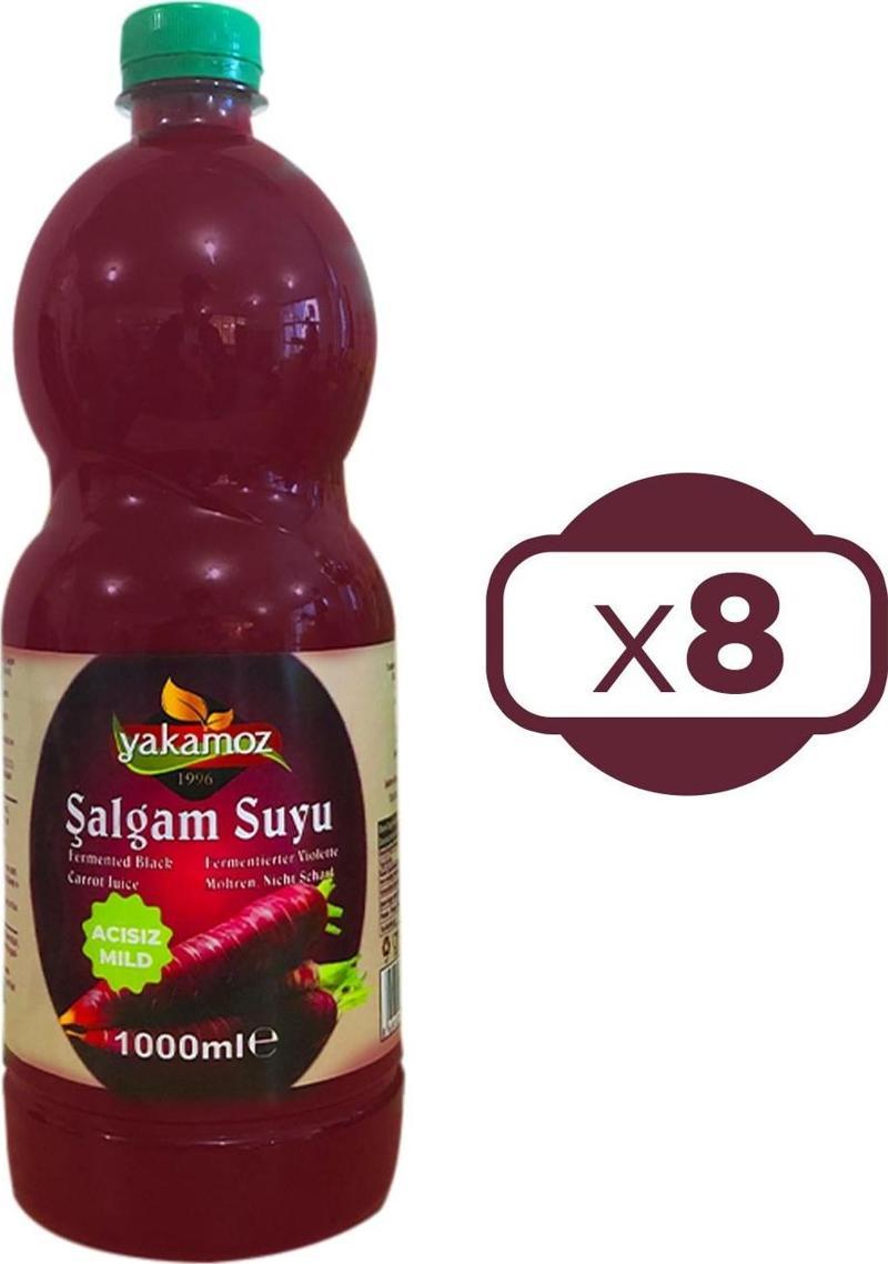 Şalgam Suyu 1 lt Acısız x 8 Adet