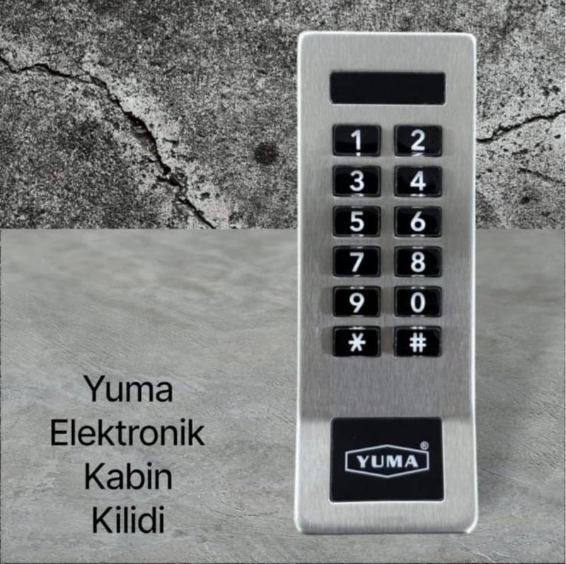 Yuma Elektronik Şifreli Kabin Kilidi