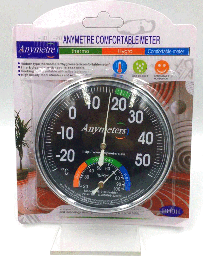 COMFORTABLE ANALOG TERMOMETRE 