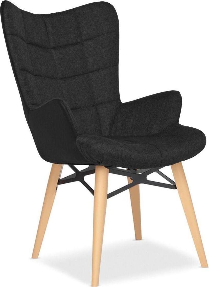 Butterfly Misafir Bekleme Koltuğu Tornalı Ayaklı