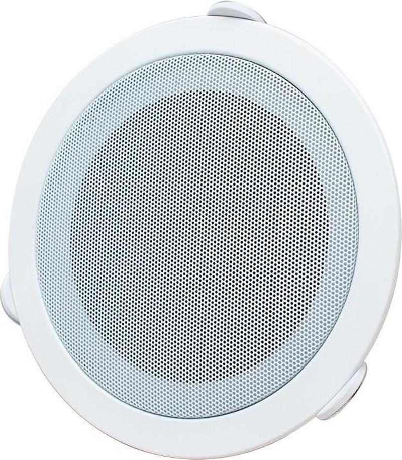 MAGICVOICE MV-6695 12 CM 6 WATT [DELİK ÇAPI 15 CM) METAL KASA TRAFOLU ALÇIPAN HOPARLÖR BEYAZ