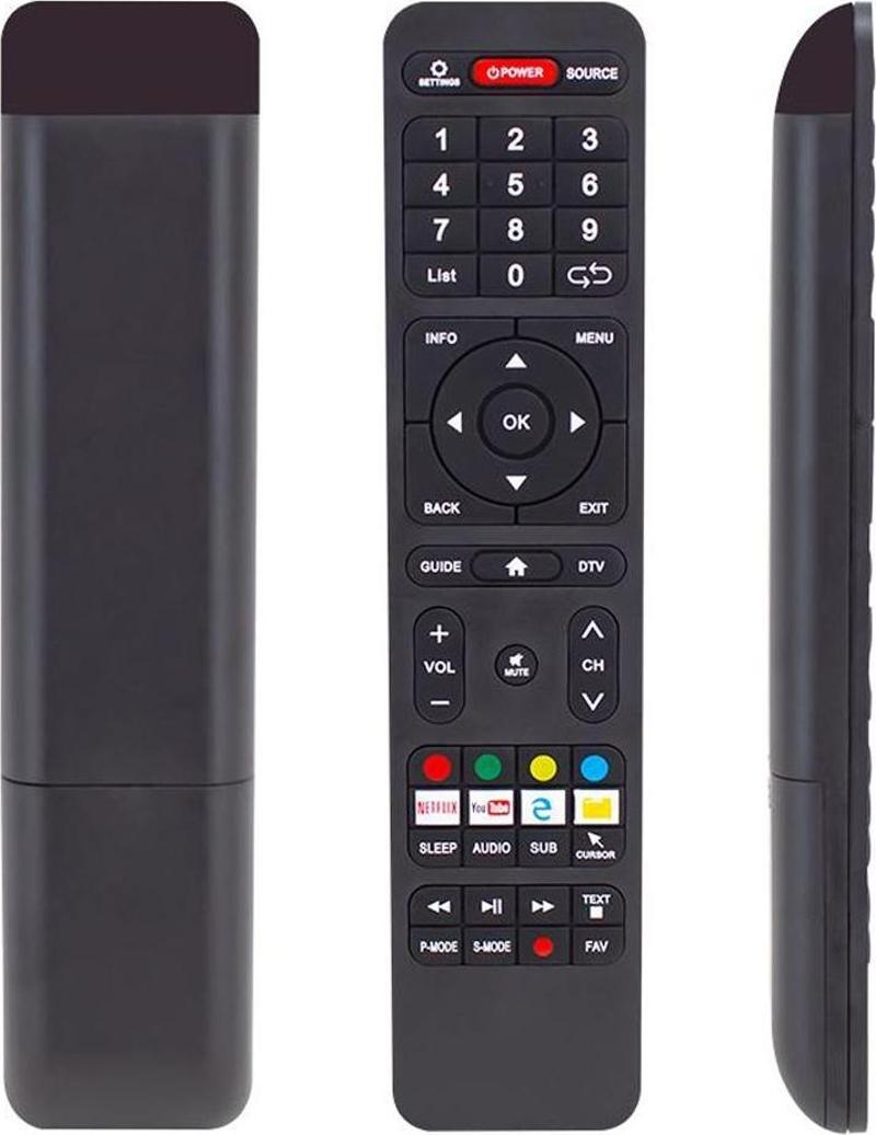 Ayt Strong Hello HL-3201 Android Smart TV Universal Kumanda Netflix ve Cursor Tuşlu Uzaktan Kumanda