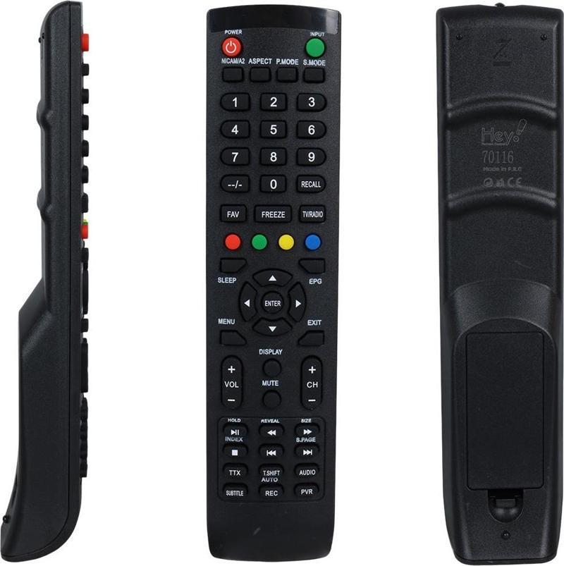 Ayt Vestel Altus Arçelik Beko Arctic Blomberg Küçük Kalıp Lcd Led Tv Kumandası Uzaktan Kumanda