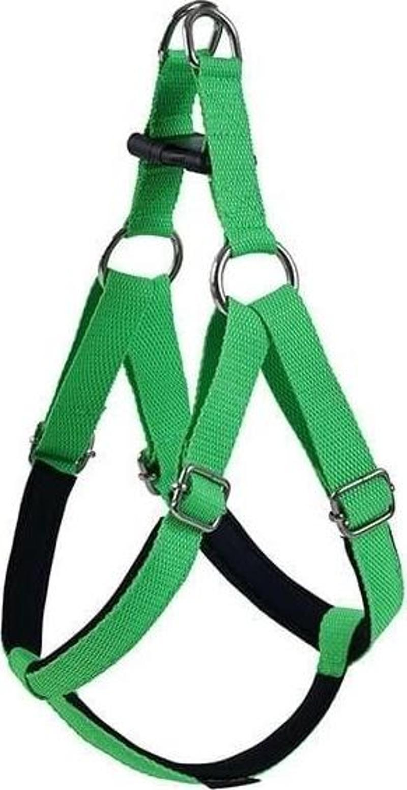 Actirex Neon Köpek Göğüs Tasması Yeşil Xsmall 1.5x35-40 Cm