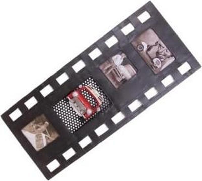 Film Şeridi Temalı Fotoğraf Çerçevesi