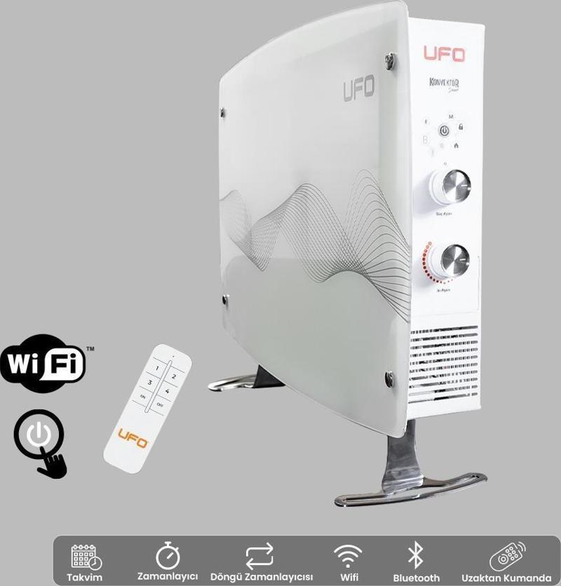 Hibrit Isıtıcı Konvektör Smart 1000W-2000W