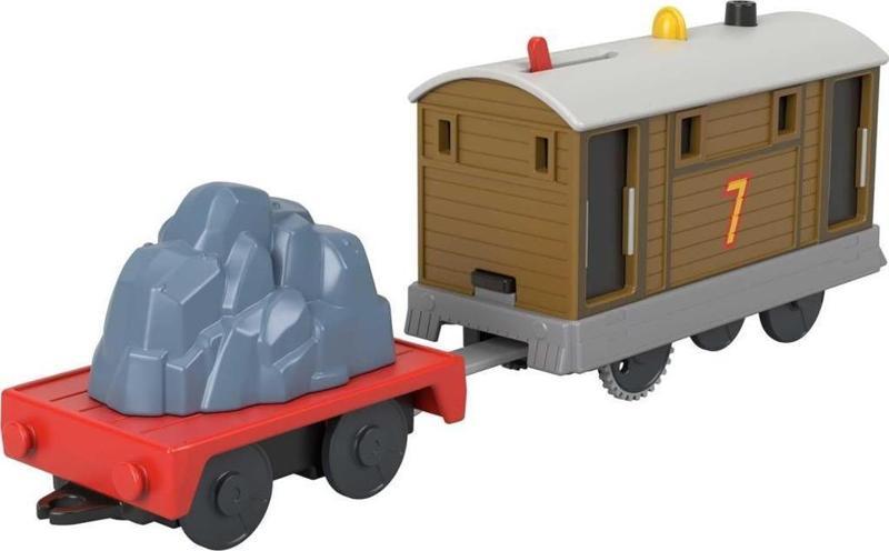 & Friends Thomas ve Arkadaşları Motorlu Büyük Trenler TOBY HFX93 HTN30