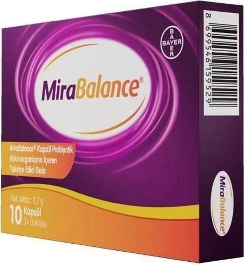Mirabalance Probiyotik 10 Kapsül