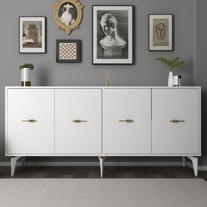 Sinta 180 Cm Konsol (Kx180) Beyaz-Beyaz