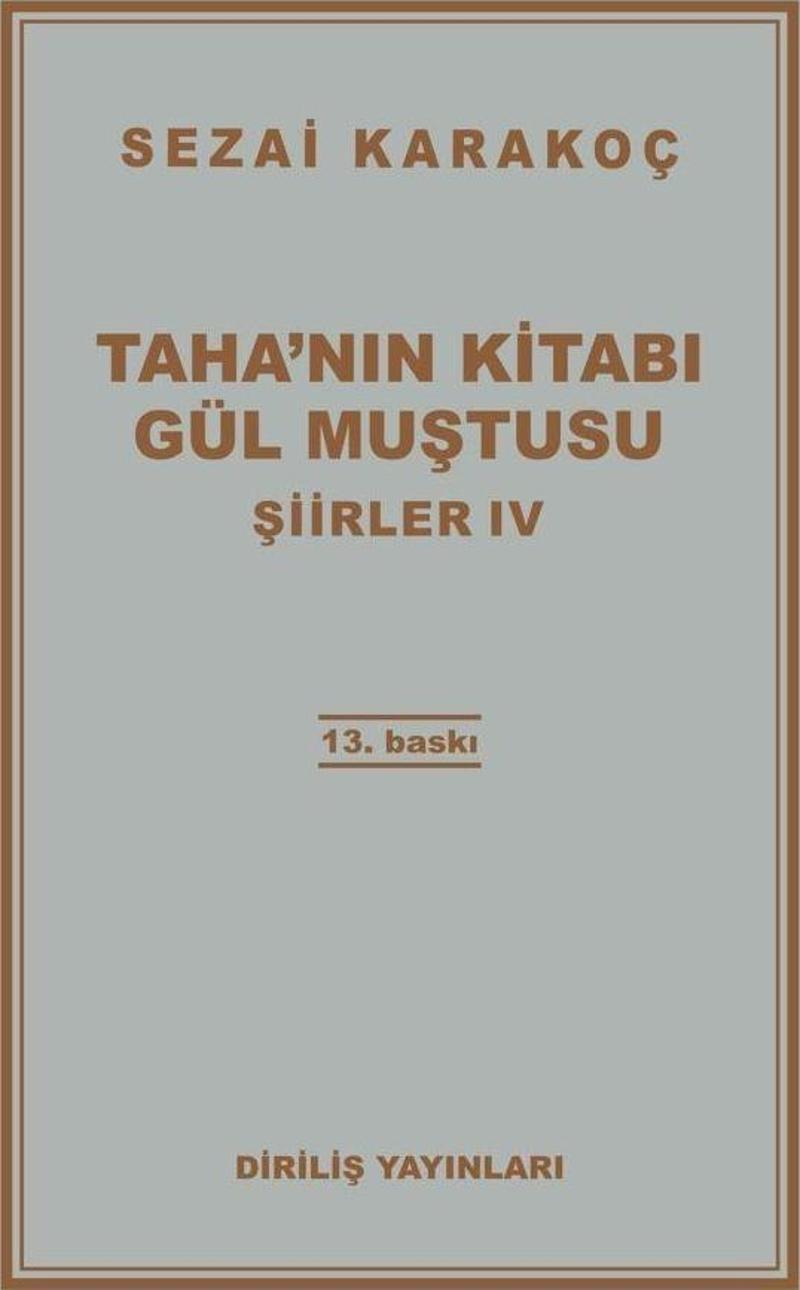 Şiirler 4: Taha'nın Kitabı Gül Muştusu