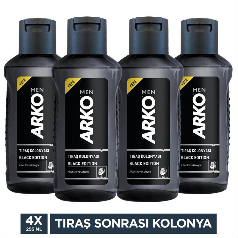 Men Black Tıraş Sonrası Kolonya 4x255 Ml