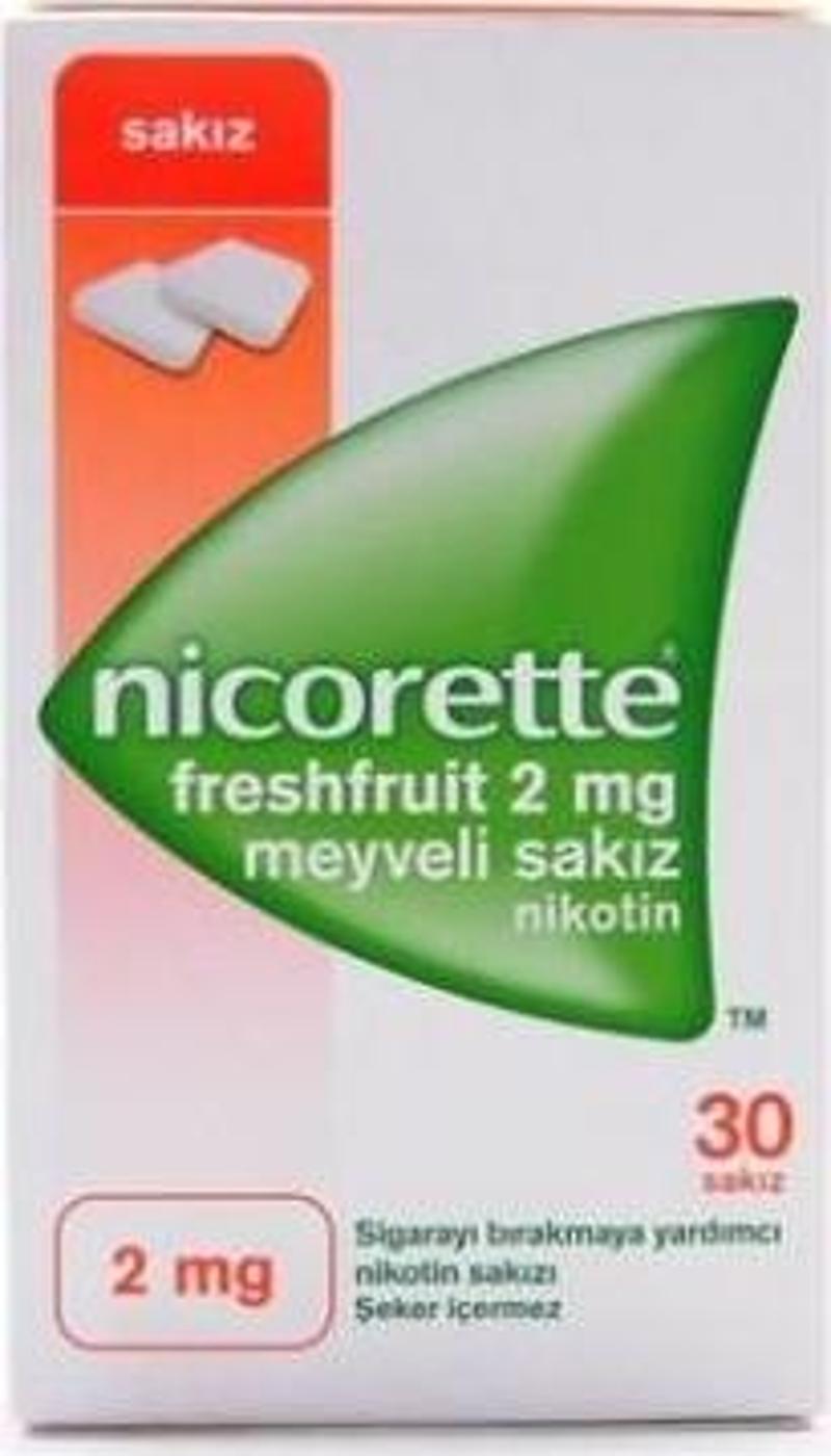 Freshfruit 2 mg Meyveli 30 Sakız Nikotin