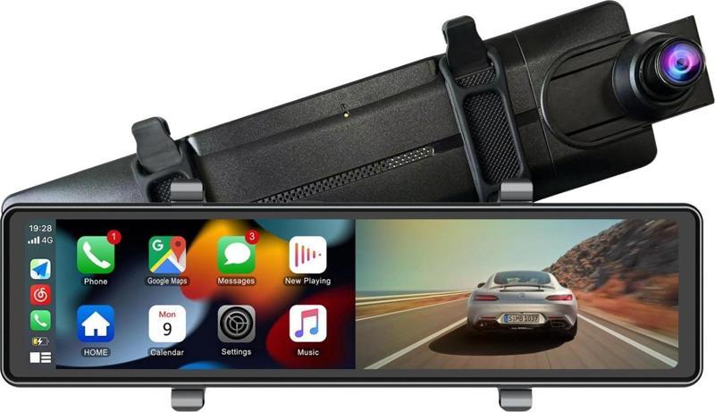 Kablosuz CarPlay Android Auto 3 Kameralı Araç Kamerası Dokunmatik 11.26” Multimedia Navigasyon