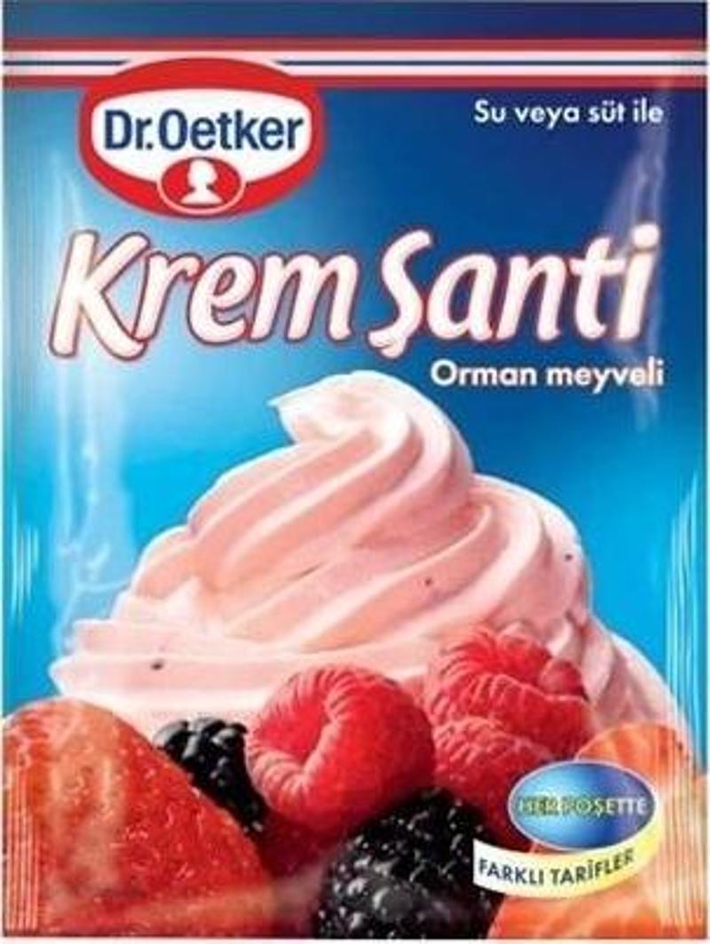 Dr.oetker Krem Şanti 75 G Orman Meyveli