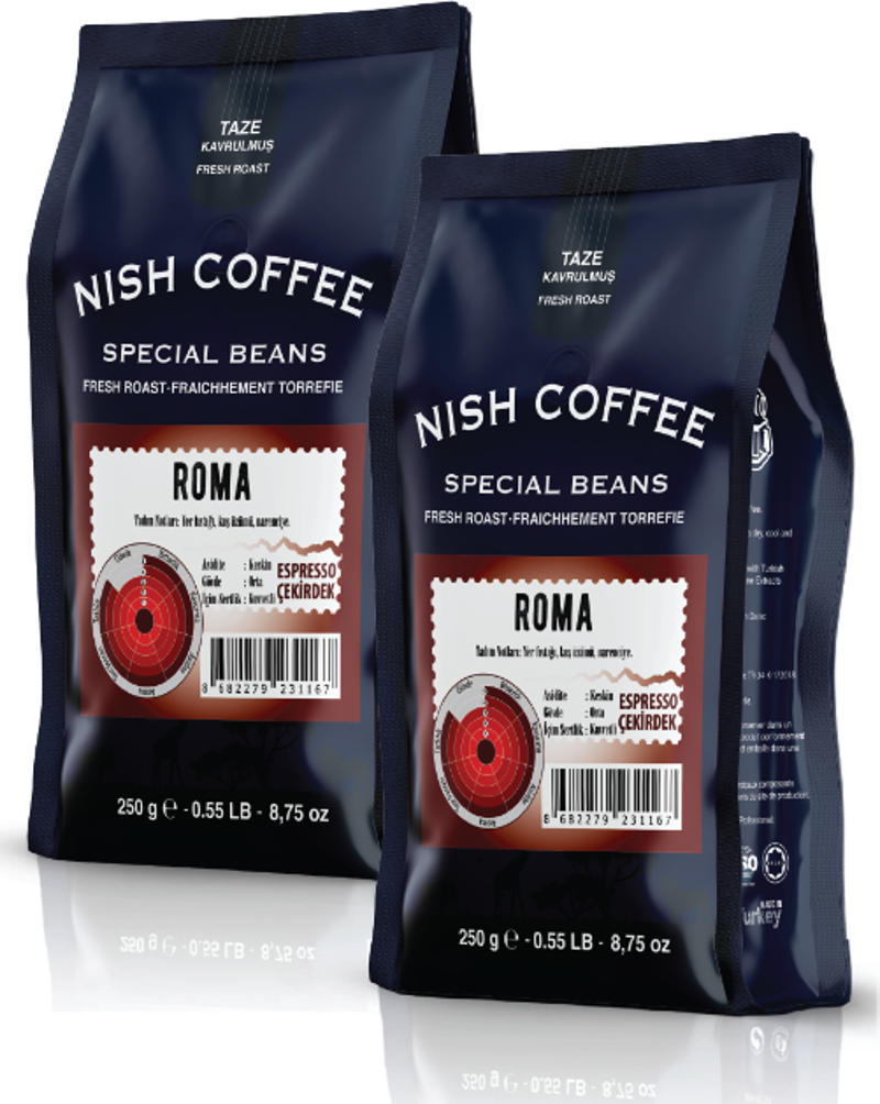 Nish Espresso Roma Kahve 2 x 250 gr