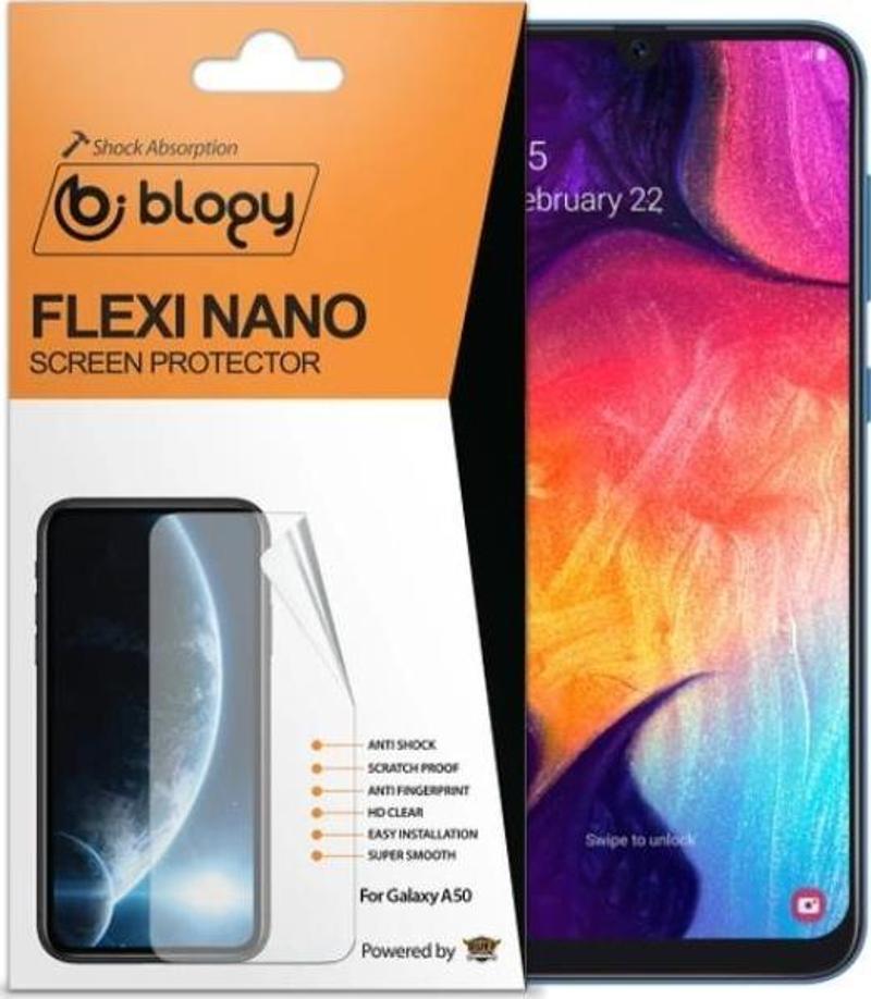 Galaxy A50 ile Uyumlu Flexi Nano Ekran Koruyucu