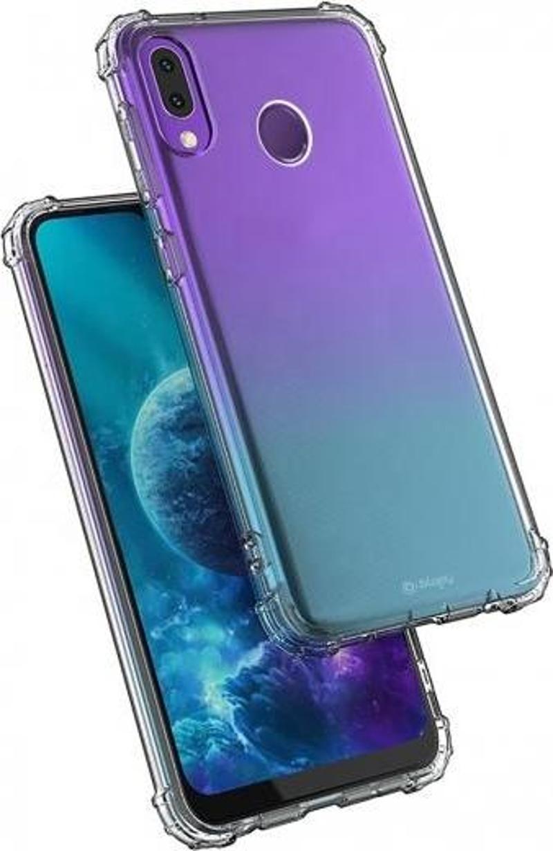 Red Mi Note 7 ile Uyumlu Crystal Fit Kılıf Crystal Clear