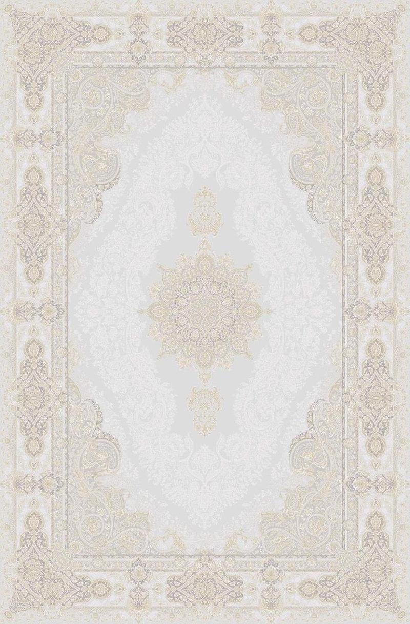 Palace 08021A Krem Vizon Klasik Retro İpek Halı