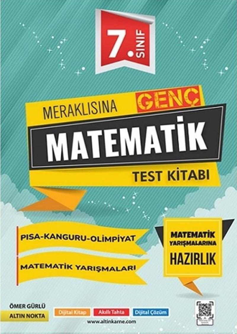 Altın Nokta Yayınları 7. Sınıf Meraklısına Genç Matematik Zeka Kitabı