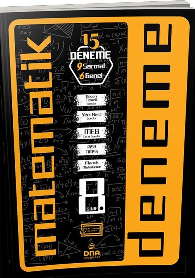 Dna Yayınları 8. Sınıf Matematik 15 Deneme